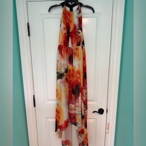 Alice + Olivia Floral Printed Maxi Dress Size 4